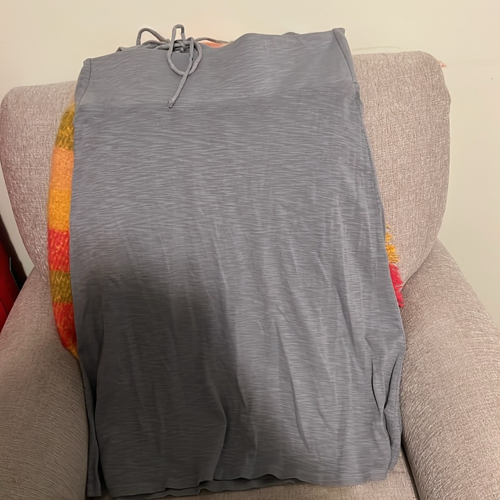 NWOT Tommy Bahama Ashby Rib Halter Dress in pretty gray/blue color!!! - Picture 3 of 4